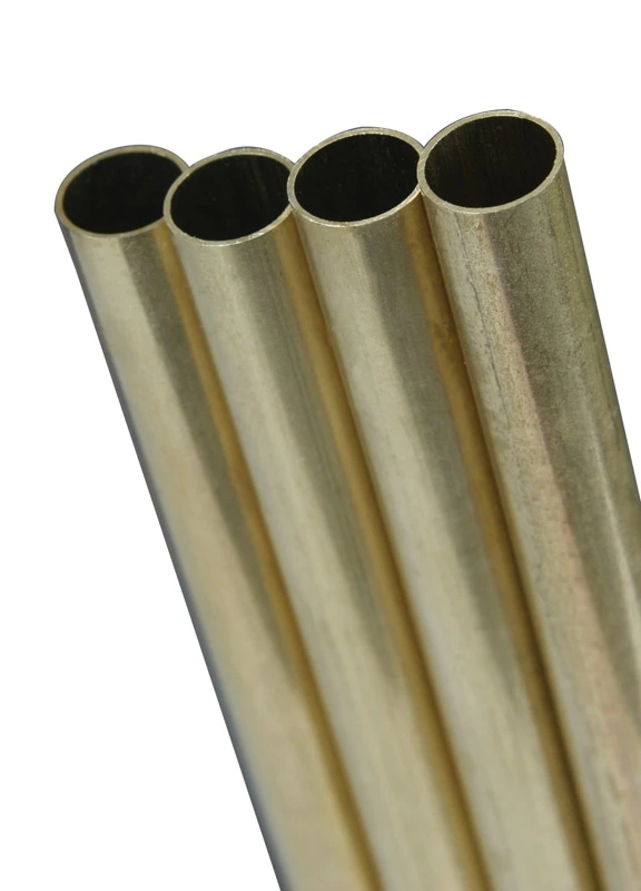 Round Brass Tube, .014 x 5/8 x 36 In.