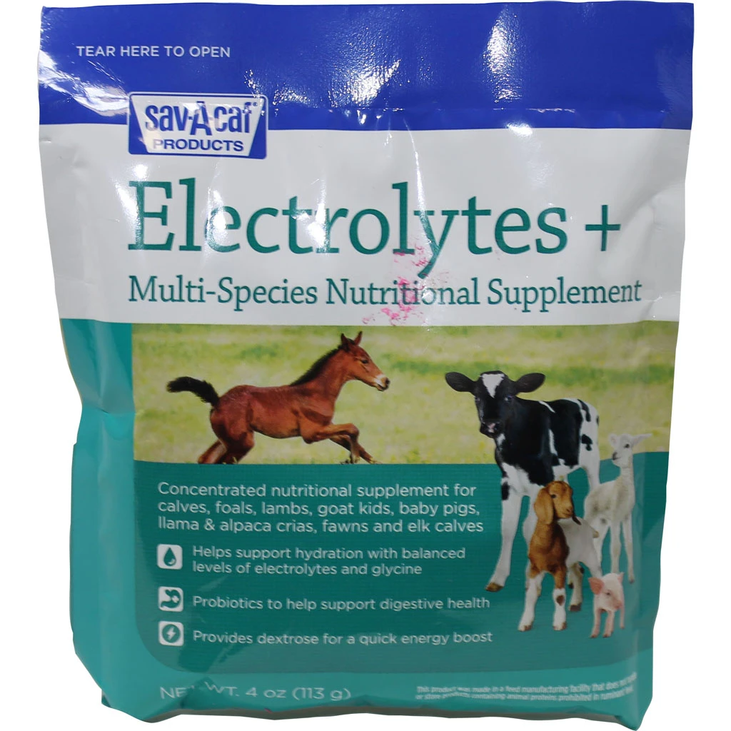 Milk Products 01-7408-0264 Electrolytes Plus Supplement For Livestock, 6-Oz. - Quantity 18 Farm Feed
