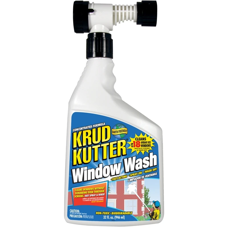 32 Oz. Outdoor Window Wash - Concentrated Formula For Streak-free Shine