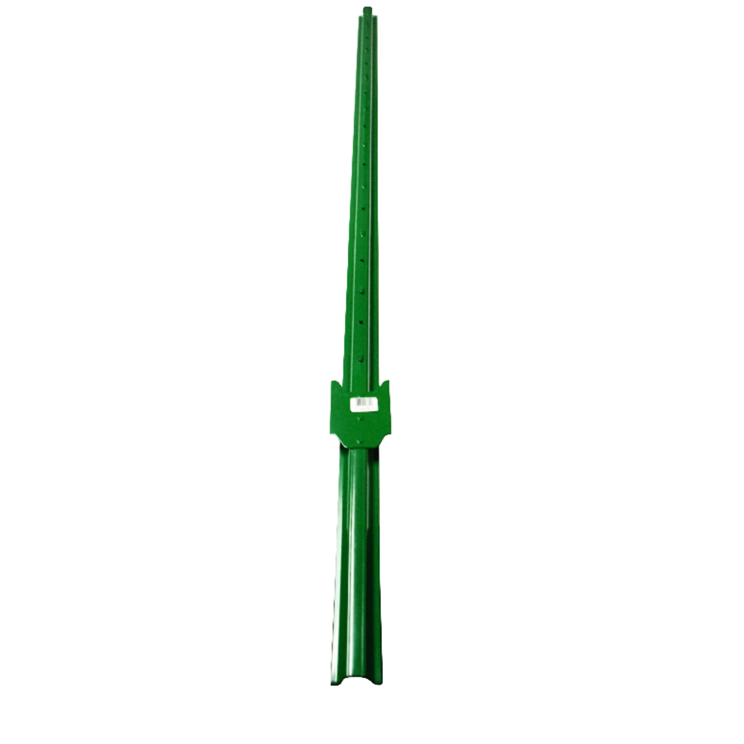 Heavy-duty 6 Ft. 13 Ga. Green Powder-coated Steel U-post