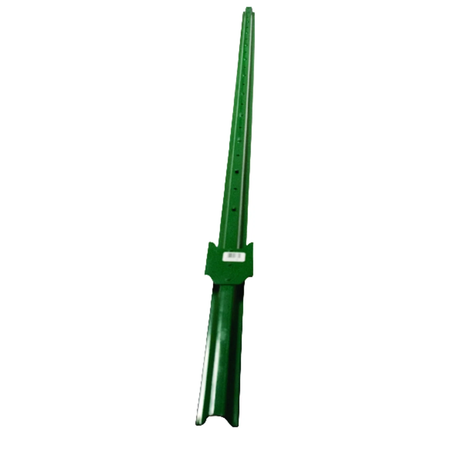 Heavy-duty 7 Ft. 13 Ga. Green Powder-coated Steel U-post
