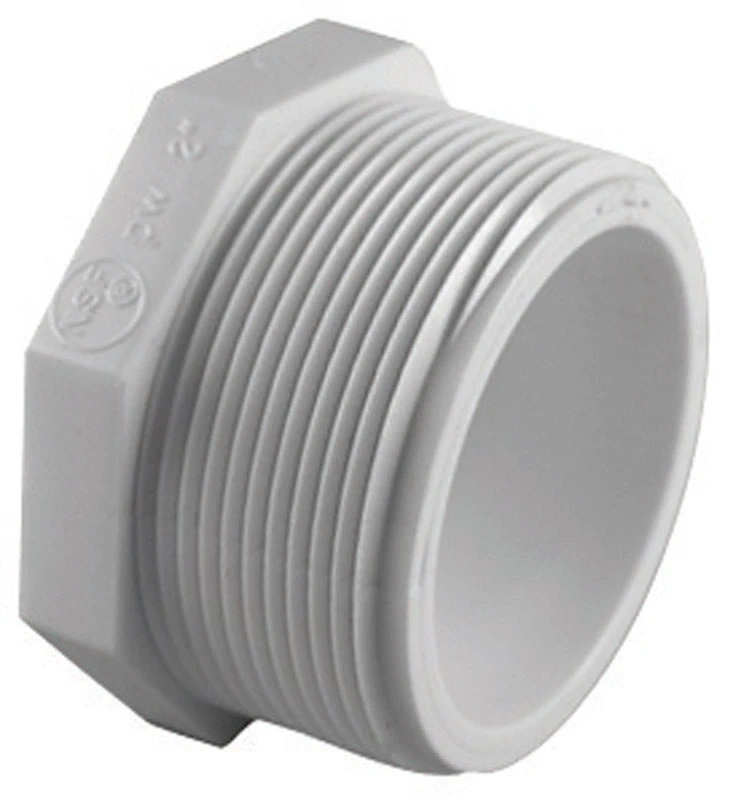 Schedule 40 PVC Pressure Pipe Pressure Plug, 2-1/2 In.