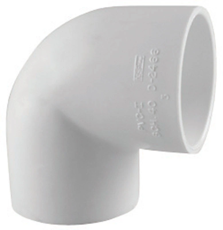 Schedule 40 PVC 90-Degree Pressure Elbow, 2-1/2 In.
