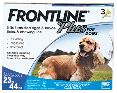 Flea & Tick Killer, For Medium Dogs, 3-Doses