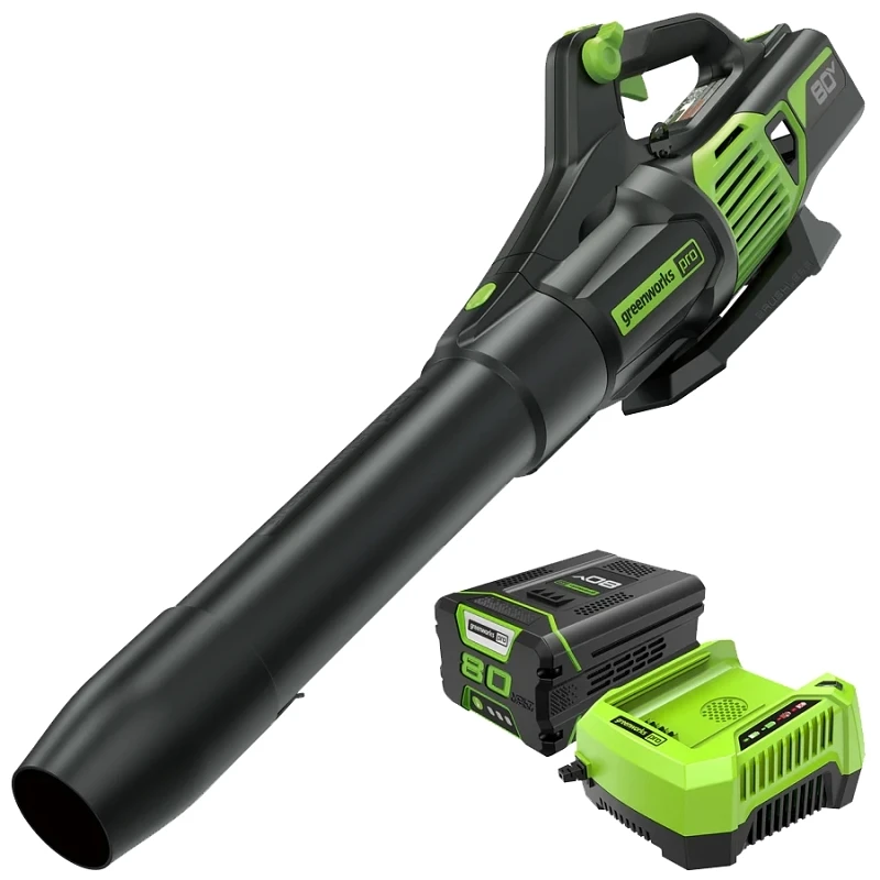 80v 730 Cfm 170 Mph Handheld Leaf Blower With 2.5 Ah Battery & Charger