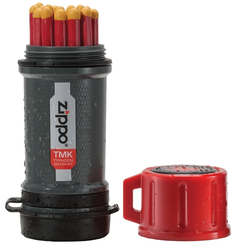 Typhoon Match Kit with Waterproof Matches and Striker for Outdoor Survival