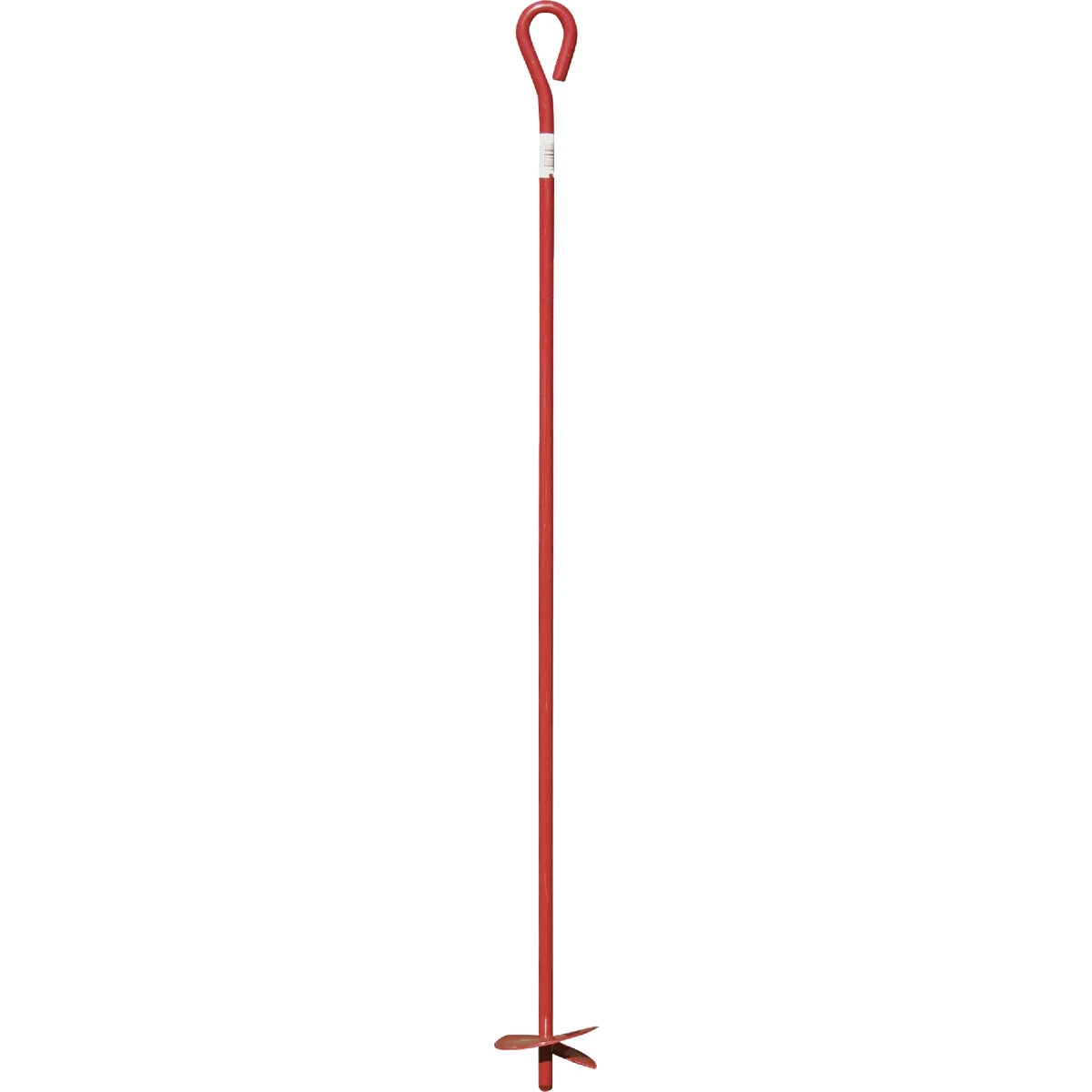 Earth Anchor in Red Color, 4 Inches Diameter by 40 Inches Length
