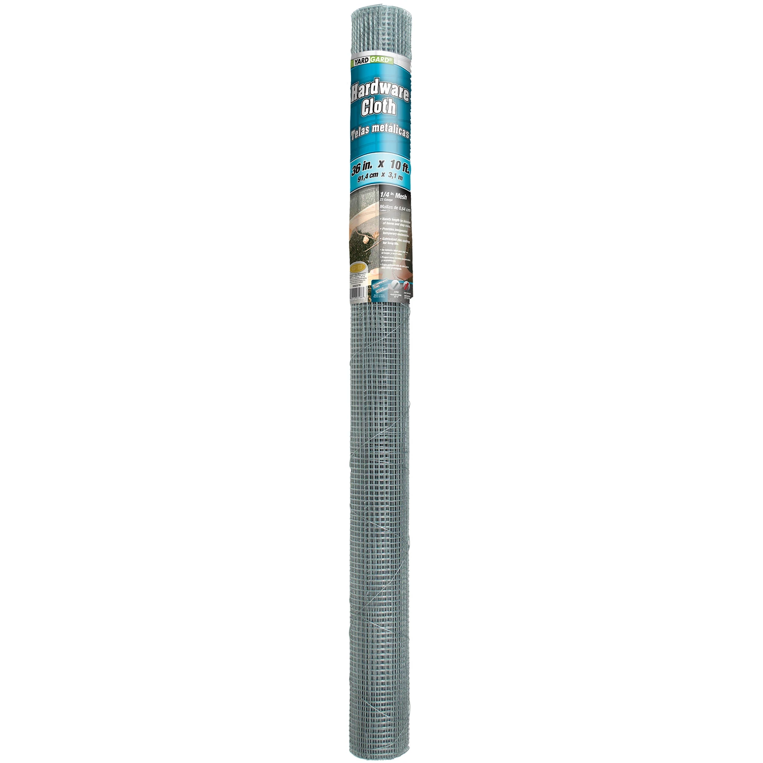 36 In. H X 120 Ft. L Galvanized Steel Hardware Cloth 1/4 In. Mesh