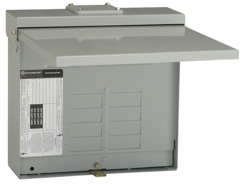 Main Lug Convertible Outdoor Load Center, 6 Space, 125 Amp Capacity