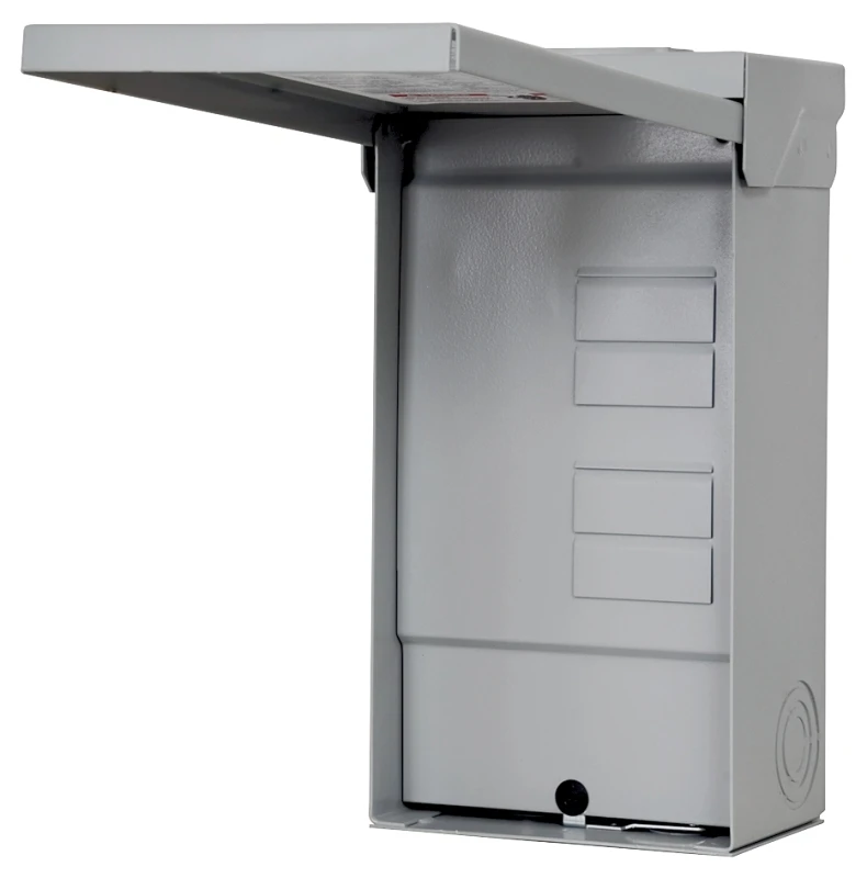 Main Lug Load Center with 4 Spaces and 8 Circuits, 125 Amp Capacity