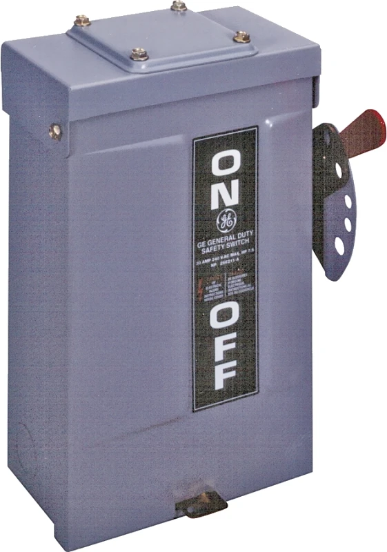 General Duty Outdoor Safety Switch, 30 Amp, Weatherproof Enclosure