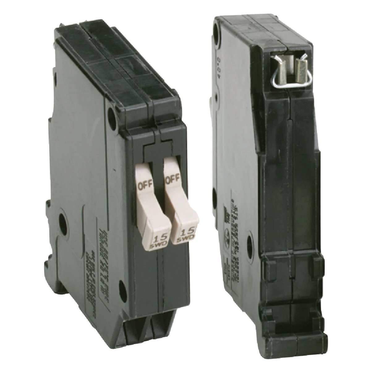 15a Twin Single-pole Circuit Breaker Cht1515 For Ch Load Centers