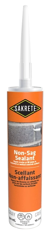 Polyurethane Non-Sag Sealant and Repair Caulk, 10.3 Ounce Tube