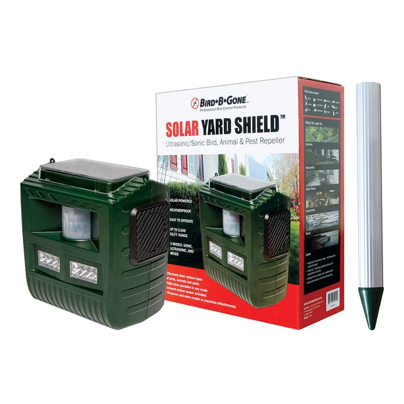 Solar Yard Shield Animal Repellent With 3 Modes For Various Pests