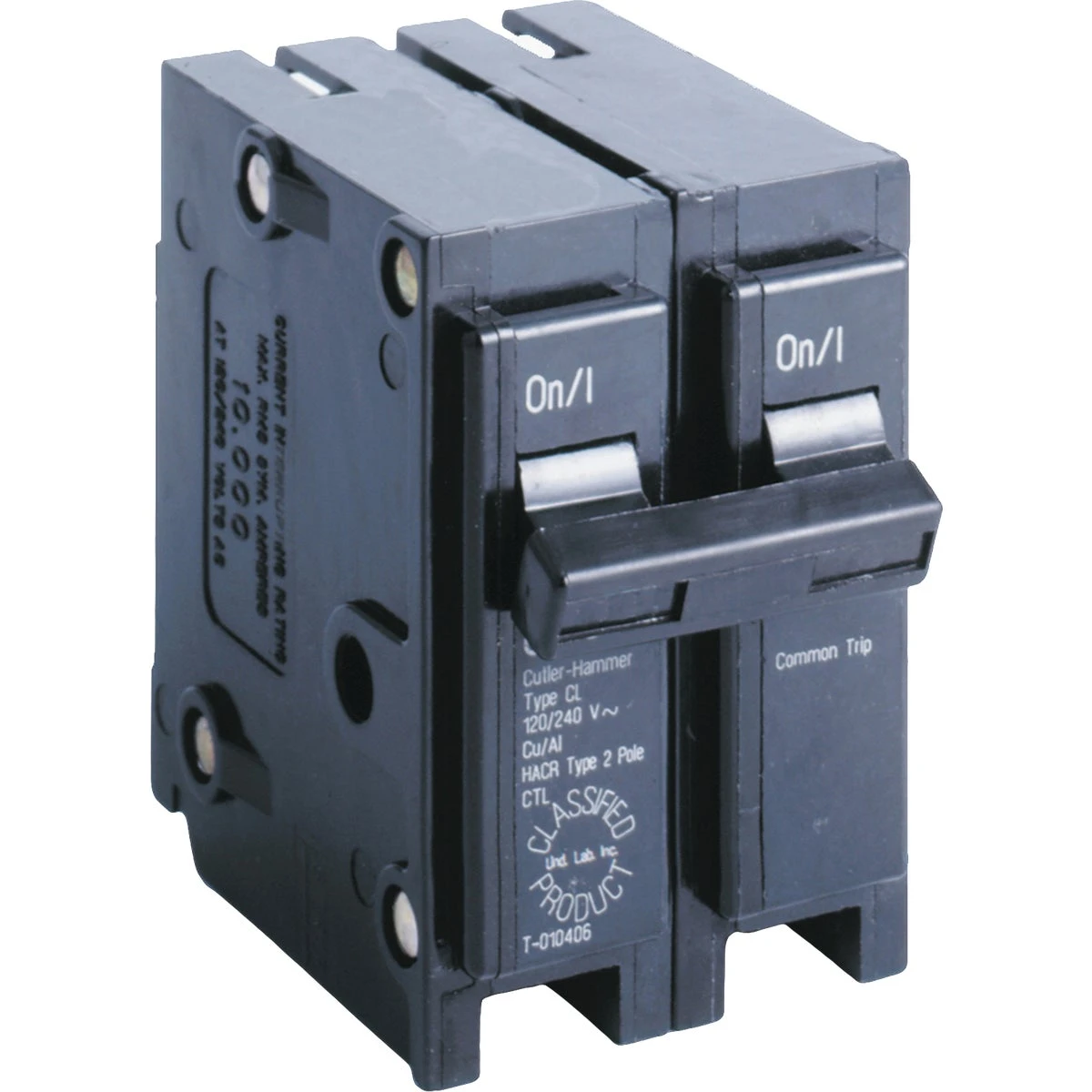 50a Double-pole Standard Trip Universal Replacement Circuit Breaker Cl250cs