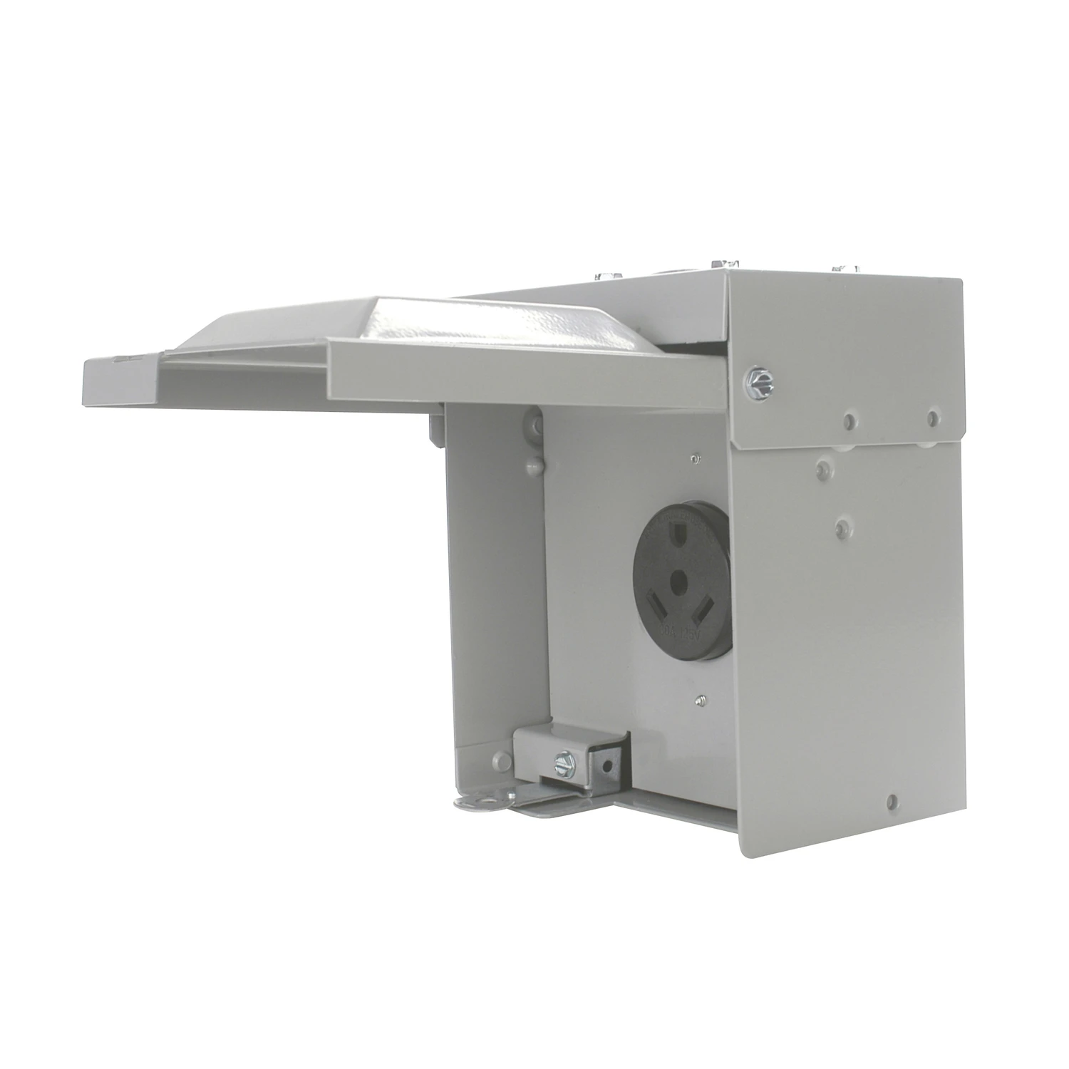 30a Nema Tt-30r 125v Rv Utility Power Outlet Panel Chu4s