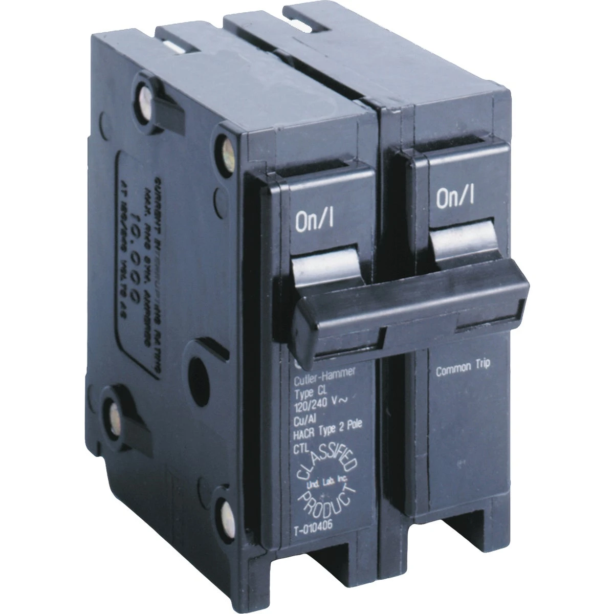 20a Double-pole Standard Trip Universal Replacement Circuit Breaker Cl220cs