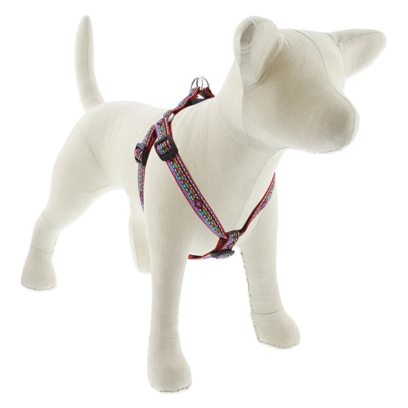 Step In Medium Dog Harness with El Paso Pattern, Adjustable 0.75 Inch by 20 to 30 Inch