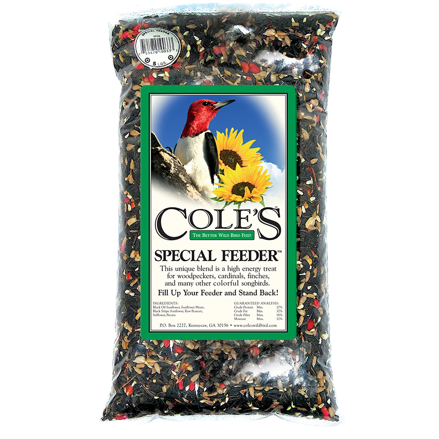 Wild Bird Food Special Feeder Blend 5 Pounds