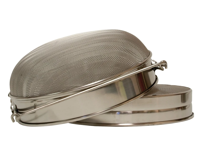 Metal Beekeeping Honey Sieve for Straining Honey and Wax Particles