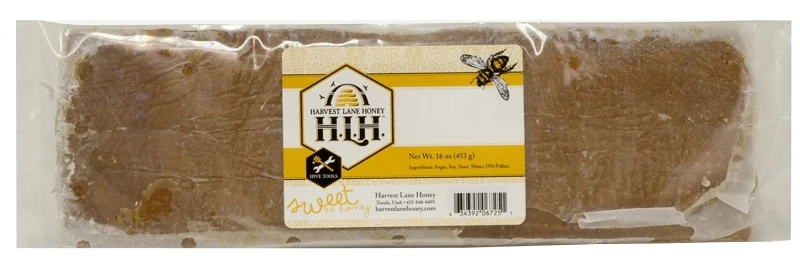 1 Lb. Pollen Pattie Bee Feed - Protein & Vitamin Enriched