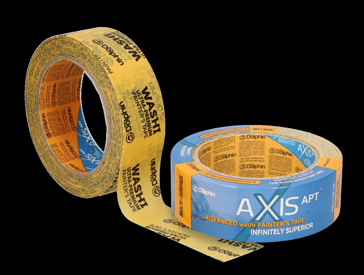 Blue Dolphin 1.88 in. W X 54.6 yd L Yellow Medium Strength Painter's Tape 1 pk