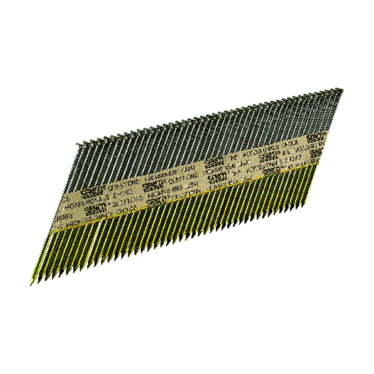 Collated Framing Nails, 34 Degree, Hot Dip Finish, .120 x 3 In., 2,500-Ct.