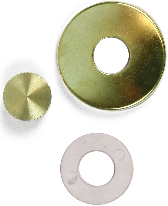 Lamp Lock Up Kit with Brass Finish and 1/8 Inch Iron Pipe Thread
