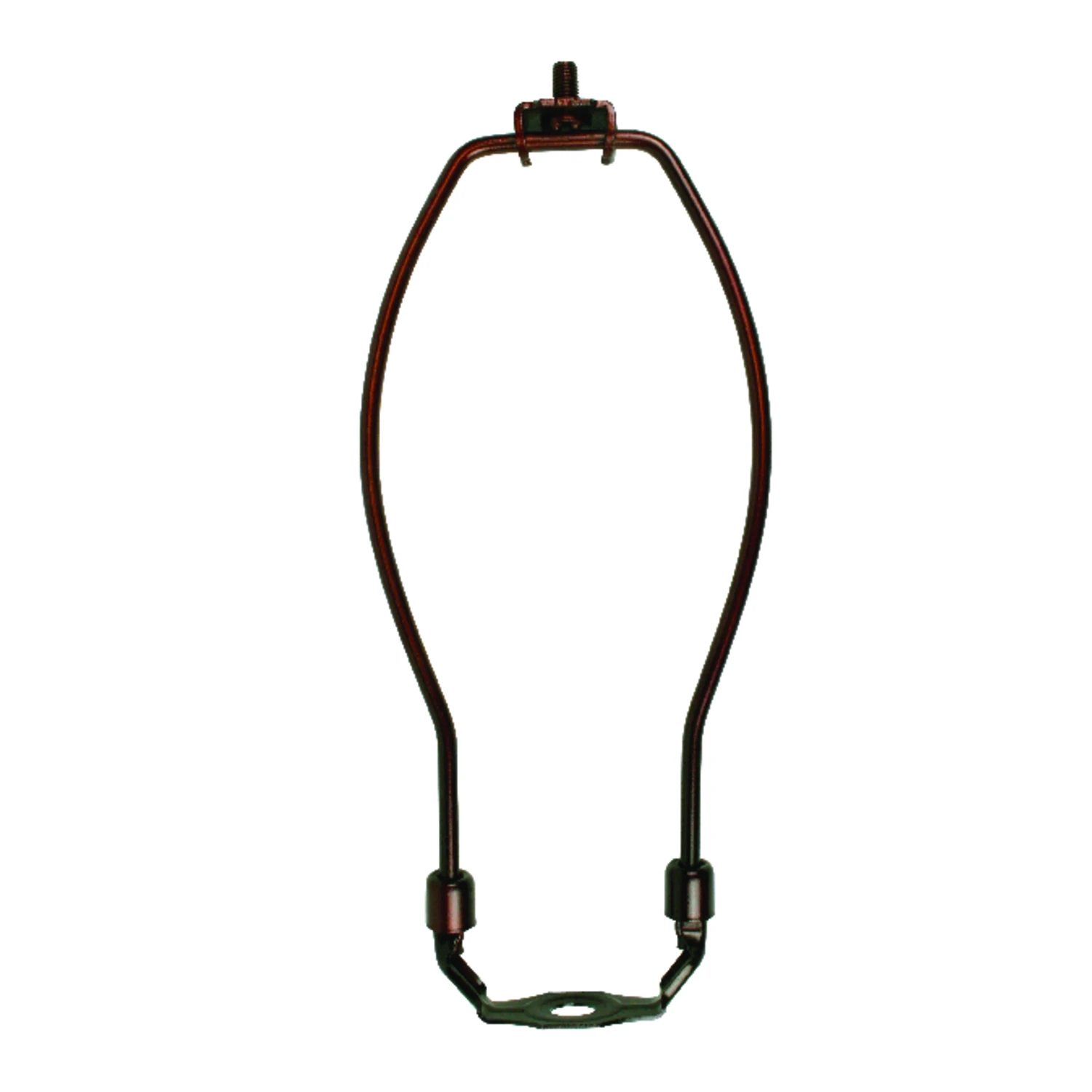 Antique Bronze Lamp Harp, 8 Inch, Durable Metal Construction for Lamp Shade Support