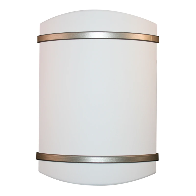 Wireless Doorbell Kit With White Cover And Nickel Accent Lines, Model Sl-7870-02