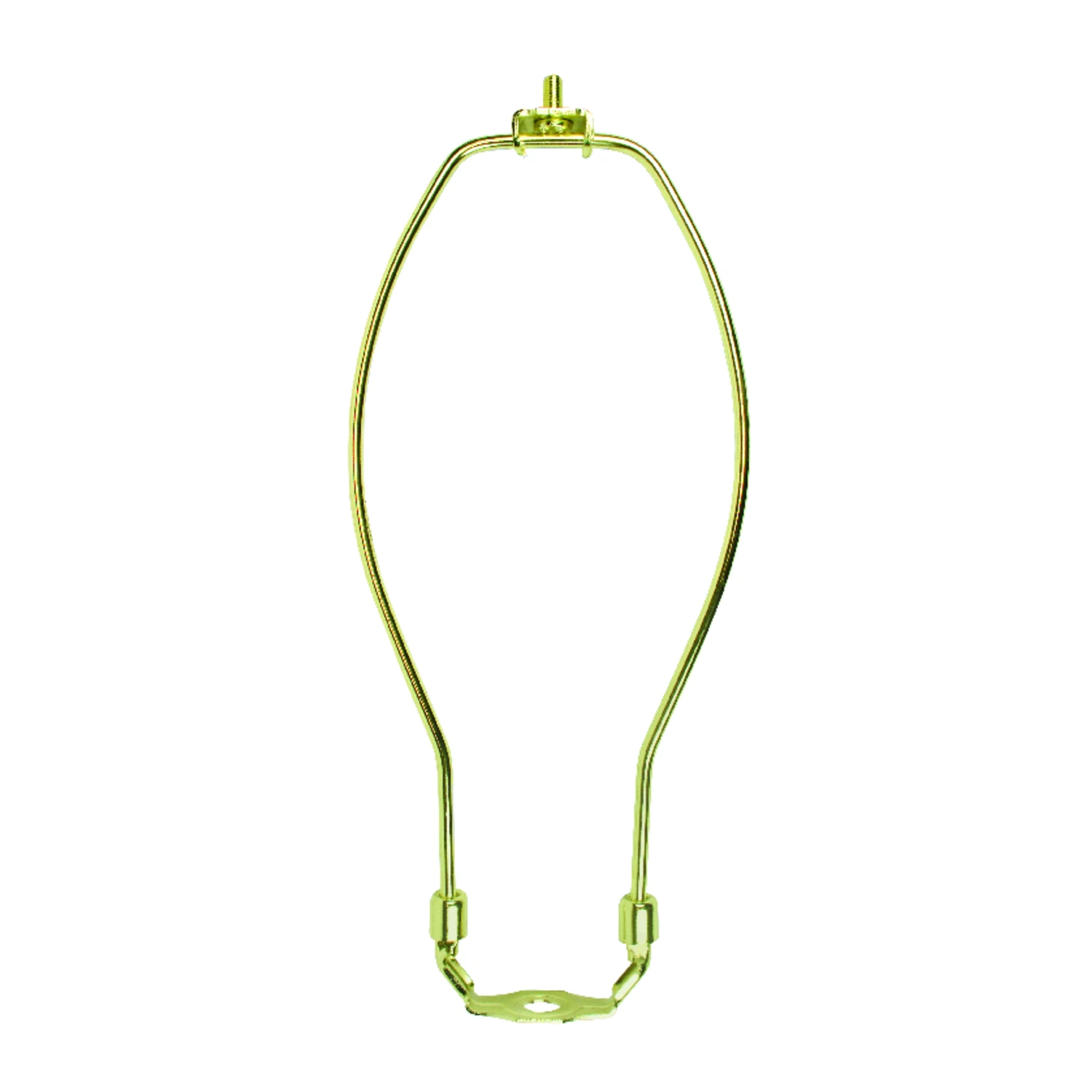 10-inch Polished Brass Detachable Harp For Lamps