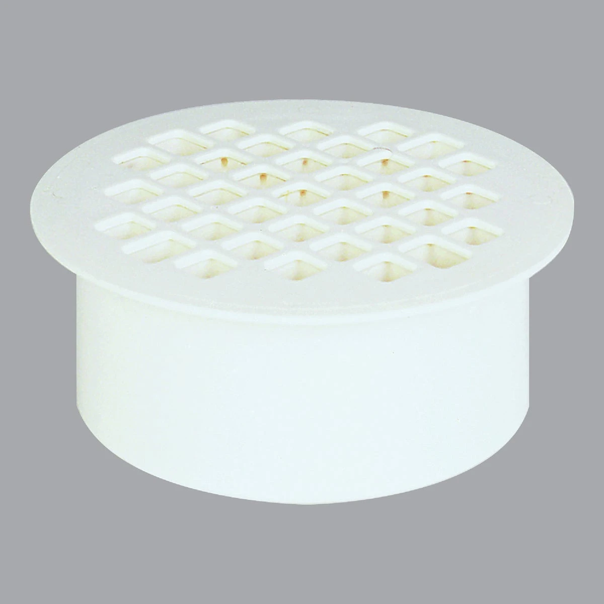 4 Inch Pvc Inside Pipe Floor Drain With 2-3/8 Inch Strainer