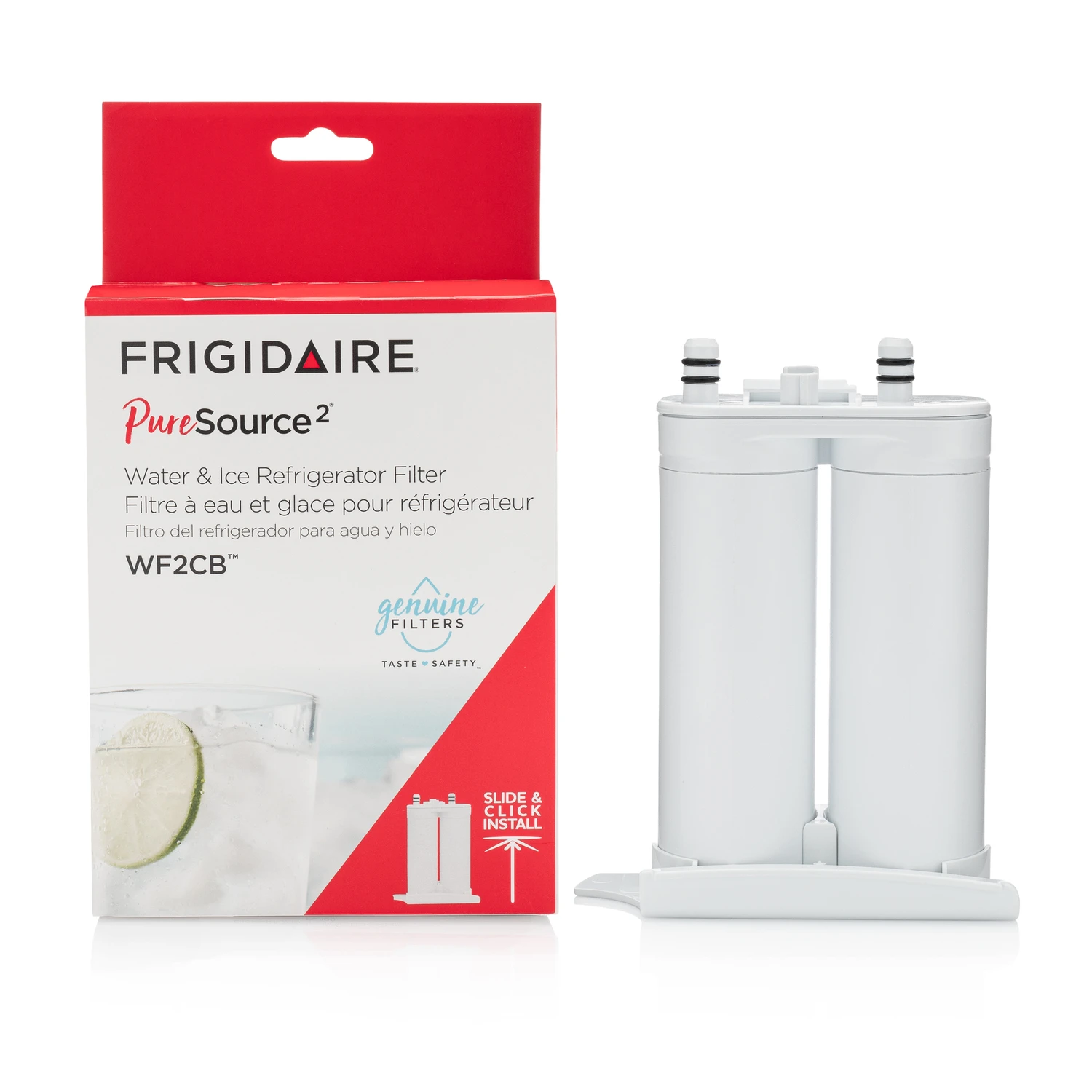 Puresource 2 Refrigerator Replacement Filter Wf2cb - 400 Gallon Capacity