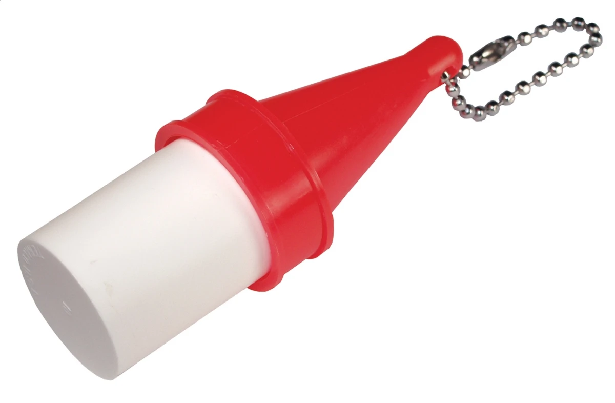 Hillman Floating Red Metal/Plastic Key Chain for Outdoor & Water Activities (Model 701298)