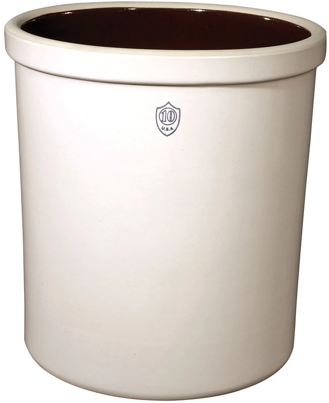 10 Gallon Crock - Bristol Color, Food Safe, Multi-use