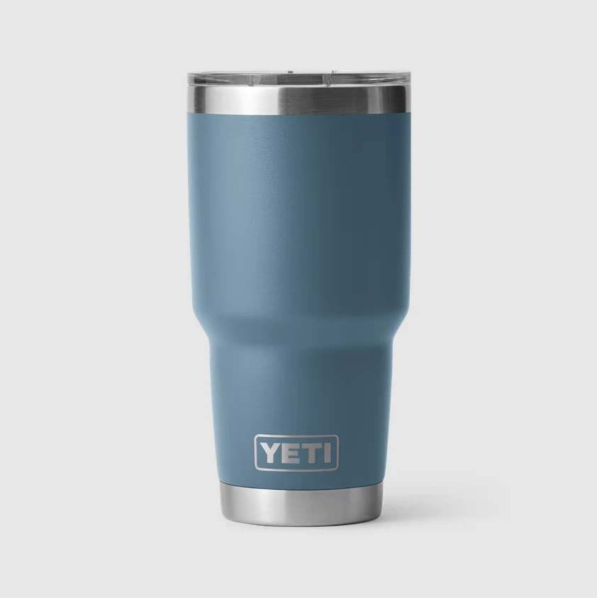 Rambler 30 Oz Nordic Blue Tumbler With Magslider Lid - Insulated Drinkware