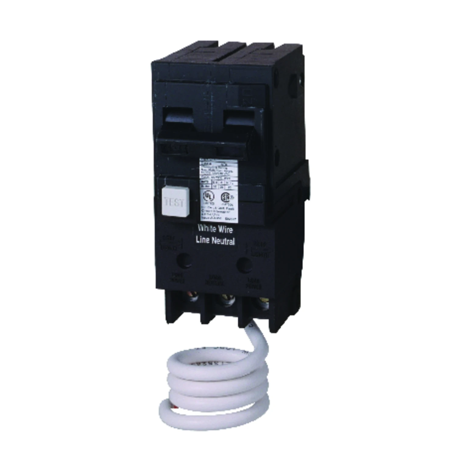 50 Amps Ground Fault 2-pole Circuit Breaker Qf250a