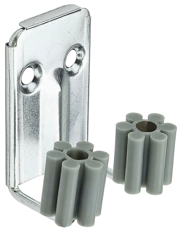 Broom Clips, Zinc, 2-Pk.