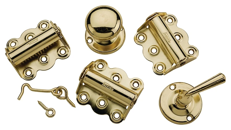 Brass Screen Door Kit with Hardware for Easy Installation
