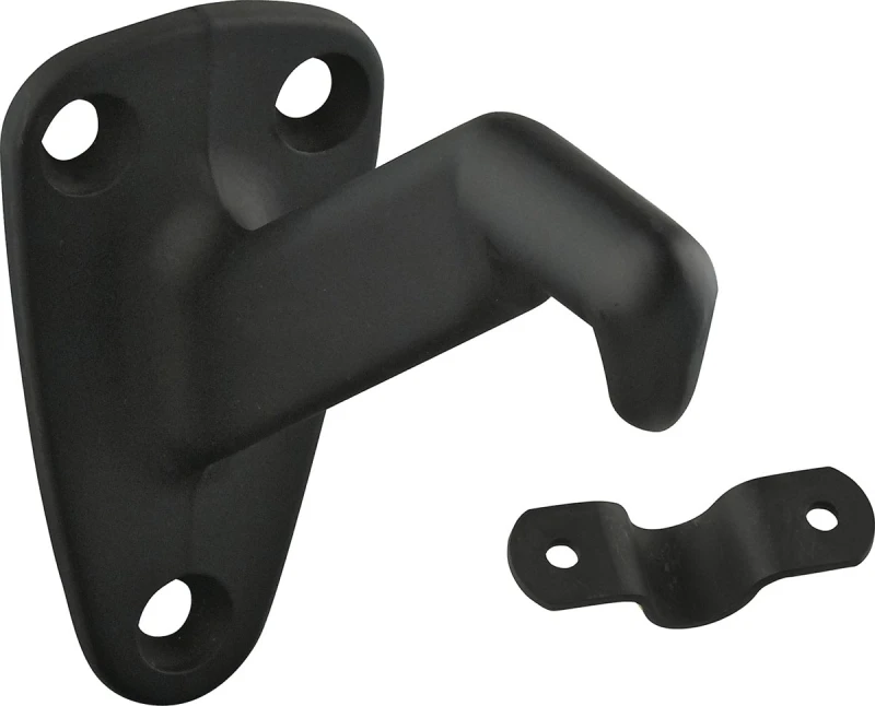 Oil Rubbed Bronze Handrail Bracket With Steel Strap, 3-5/16 In.