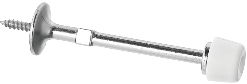 1405 3 In. Satin Nickel Rigid Door Stop - Wall Mount