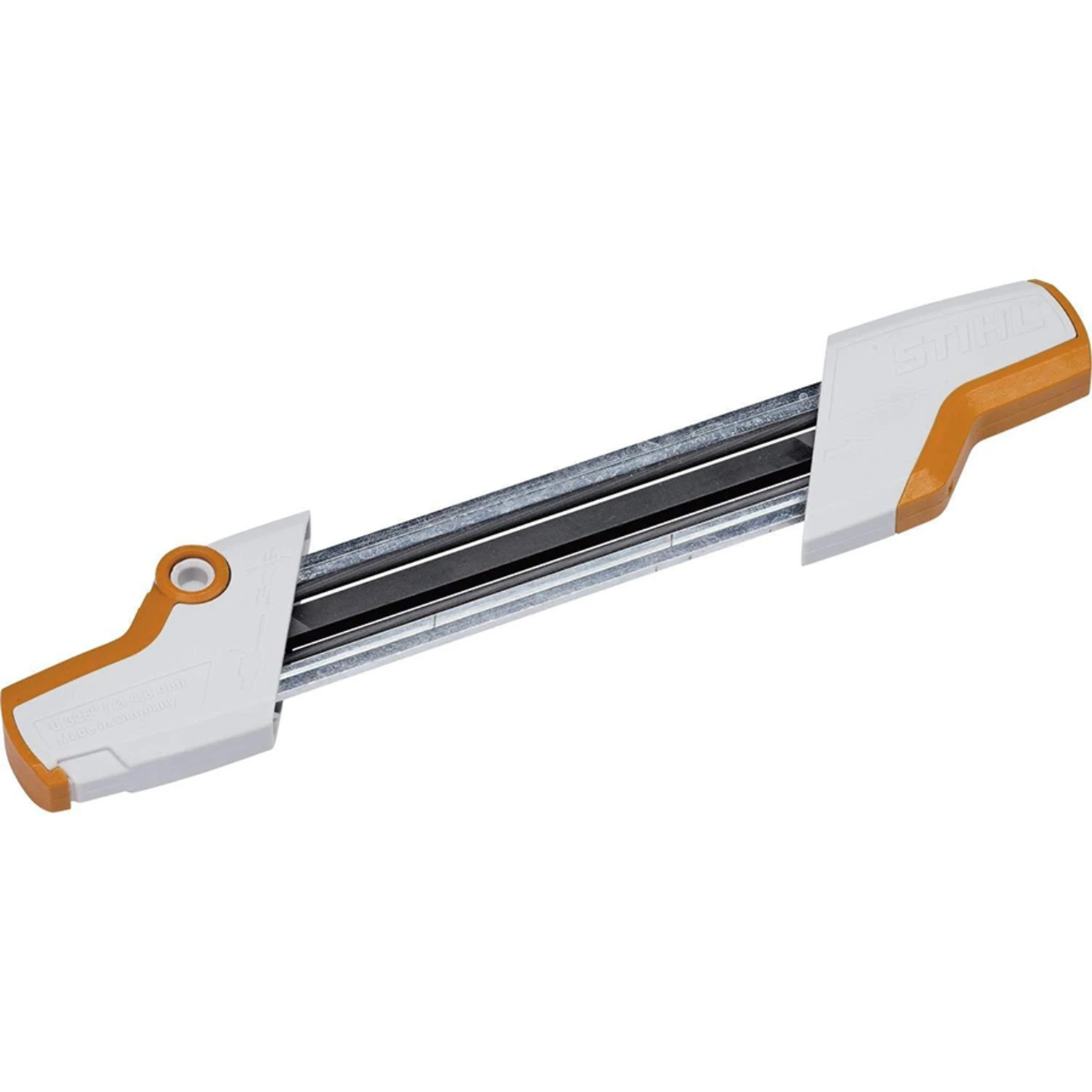 2-in-1 Filing Guide For Chainsaw Maintenance With Round And Flat Files