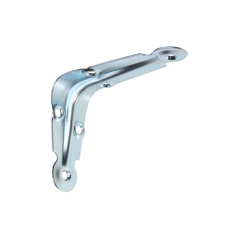 Electro Galvanized Steel Shelf Bracket, 3 Inches by 4 Inches