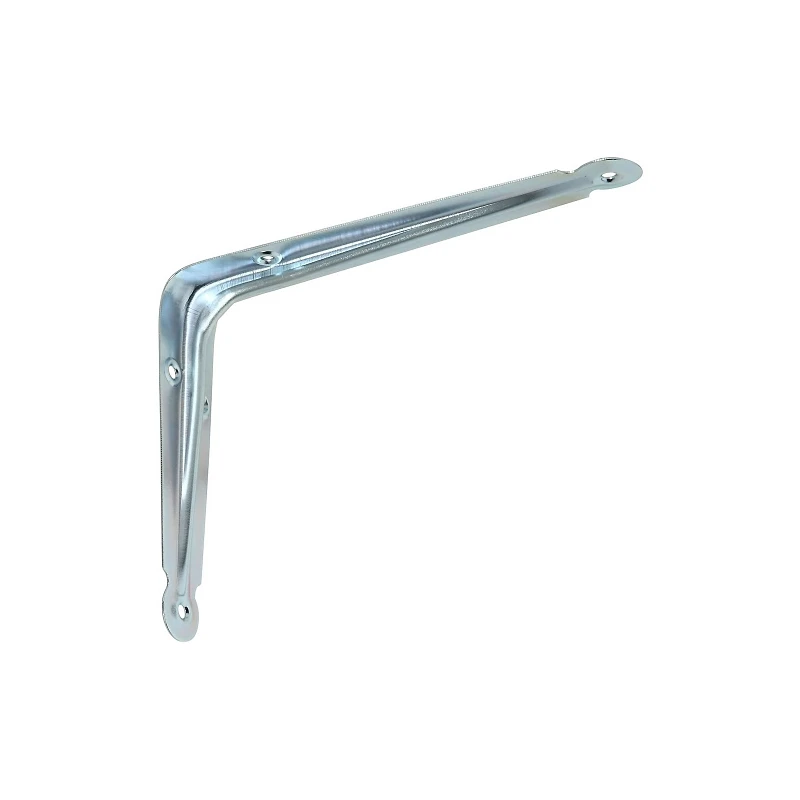 6 by 8 Inch Galvanized Steel Shelf Bracket for Heavy Duty Support