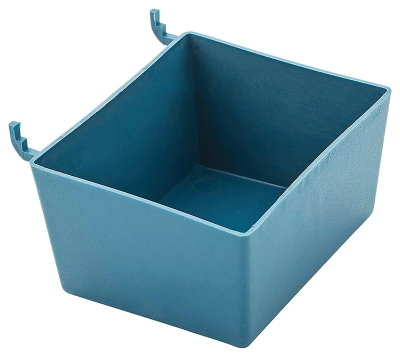 Pegboard Small Parts Storage Tray, Blue