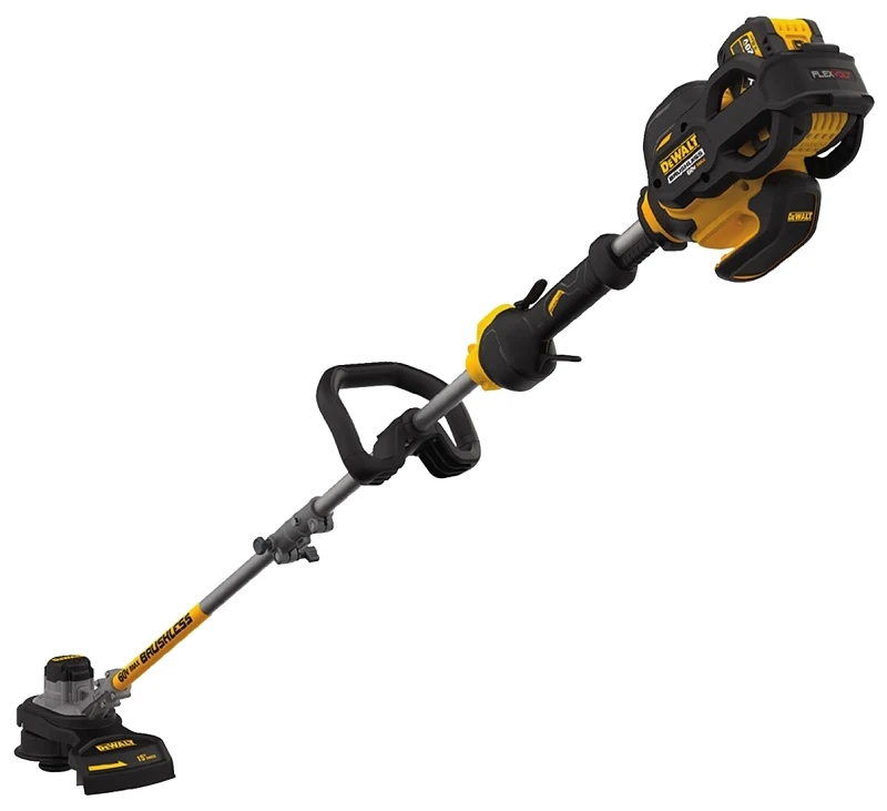 60-Volt MAX FlexVolt String Grass Trimmer Kit with Brushless Motor, Lithium-Ion Battery and Charger Included