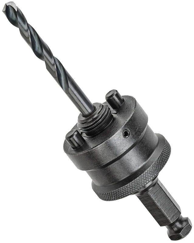 Hole Saw Arbor Compatible with 1-1/4 Inch to 6 Inch Hole Saws