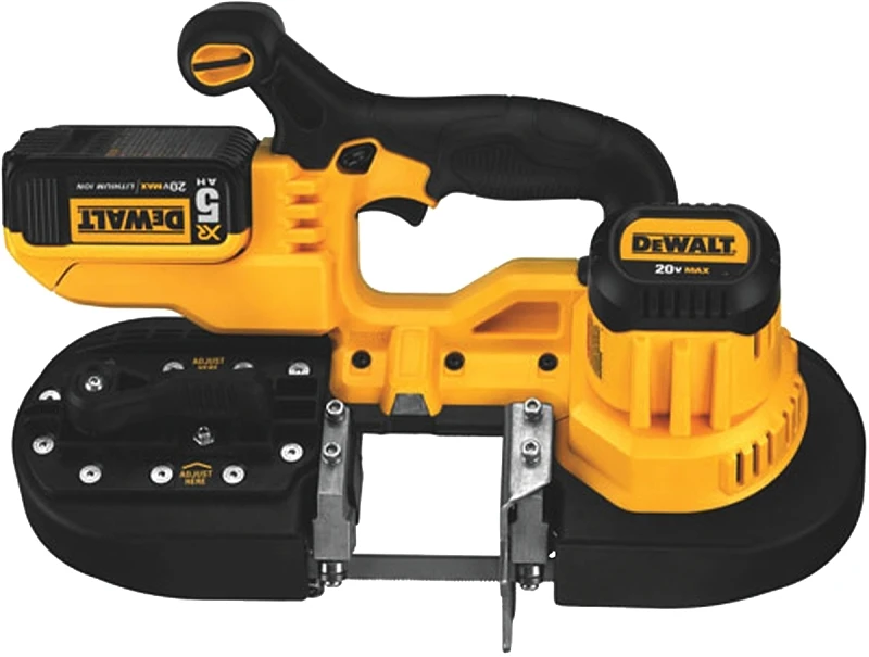 20v Max Cordless Band Saw Kit With 5.0 Ah Battery, Charger & Contractor Bag