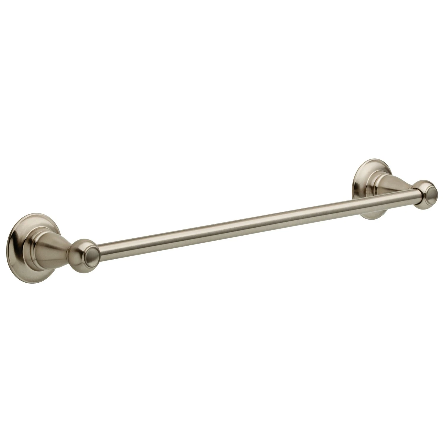 Porter 18 In. Brushed Nickel Towel Bar, Die Cast Zinc Construction