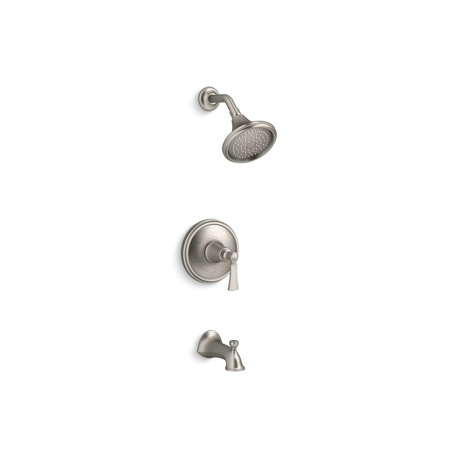 Elliston Brushed Nickel Single-handle Tub & Shower Faucet R72783-4g-bn